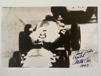 Arthur Owen - Formel 1 - original Autogramm - Größe 17 x 11 cm