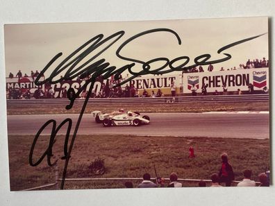 Marc Surer - Formel 1 - original Autogramm - Größe 19 x 12 cm