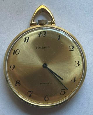 Ordiam Frackuhr - Handaufzug - Vintage Uhr Herren - Werk läuft