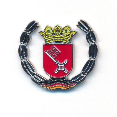 Freie Hansestadt Bremen Wappen Bremerhaven Deutschland Badge Pin Anstecker 0917