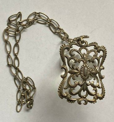 Wunderschöne antike Halskette - 935er Silber - hübsche Juwelliersarbeit