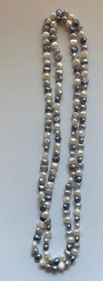Perlenkette - Endloskette Mehrfarbig - Strang ca 95 cm