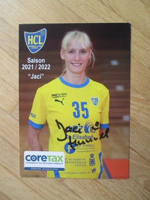 HCL Handball-Club Leipzig Jacqueline Hummel - handsigniertes Autogramm!!!