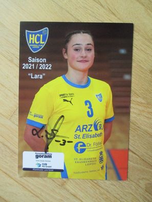 HCL Handball-Club Leipzig Lara Seidel - handsigniertes Autogramm!!!