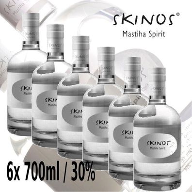 Skinos Mastiha Spirit 6x 700ml / 30%vol. Likör mit Mastix aus Chios