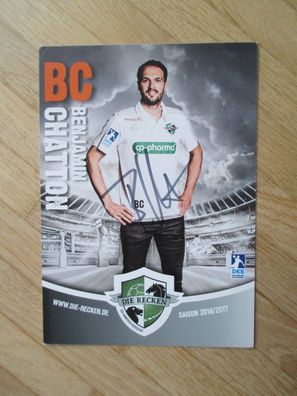 Die Recken - TSV Hannover-Burgdorf - Benjamin Chatton - handsigniertes Autogramm!!!