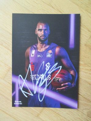 Basketball Bundesliga BG Göttingen Akeem Vargas - handsigniertes Autogramm!!!