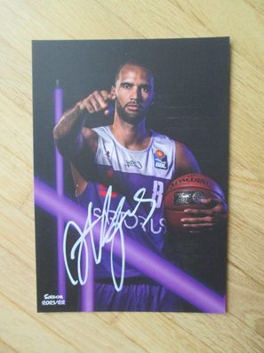 Basketball Bundesliga BG Göttingen Akeem Vargas - handsigniertes Autogramm!!