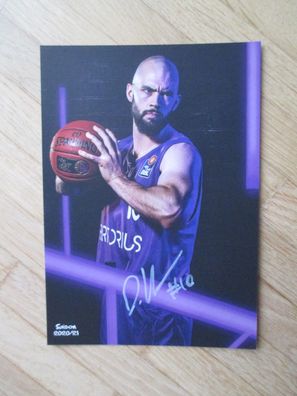 Basketball Bundesliga BG Göttingen Dennis Kramer - handsigniertes Autogramm!!!