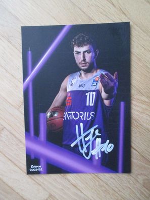 Basketball Bundesliga BG Göttingen Haris Hujic - handsigniertes Autogramm!!!