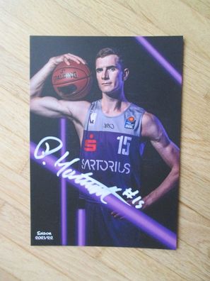 Basketball Bundesliga BG Göttingen Philipp Hartwich - handsigniertes Autogramm!!!