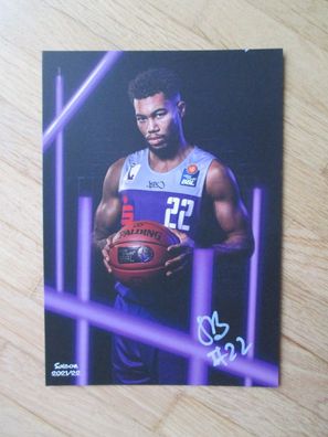 Basketball Bundesliga BG Göttingen Stephen Brown Jr. - handsigniertes Autogramm!!!