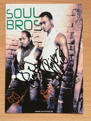 Soul Bros orig. signiert - TV FILM MUSIK #2057