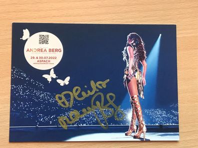 Andrea Berg Schlager orig. signiert - TV FILM MUSIK #2067