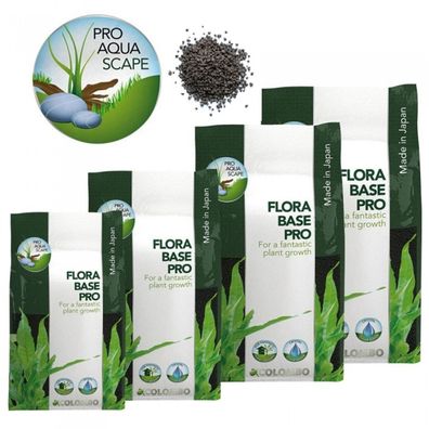 5Ltr. FloraBase Pro, feines Aquarium Pflanzen-Wachstum Substrat, stabilisiert PH Wert