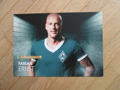 SV Werder Bremen Traditionsmannschaft Fabian Ernst - Autogrammkarte!!!