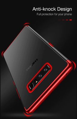 Samsung Galaxy S10, S10 Plus Luxury Fashion Back Case Schutzhülle Rot