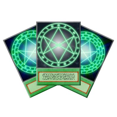 Seal of Orichalcos Cards Yugioh Anime Style Orica Set (Common)