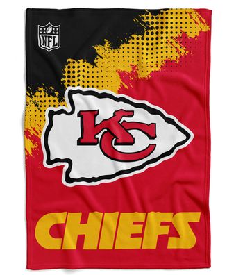 NFL Kuscheldecke Kansas City Chiefs Corner Decke Fleece Throw Blanket 150x200cm