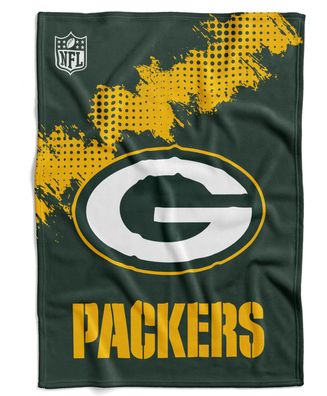 NFL Kuscheldecke Green Bay Packers Corner Decke Fleece Throw Blanket 150x200cm