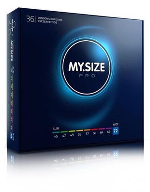 MY. SIZE Pro 72 mm Condooms - 36 stuks