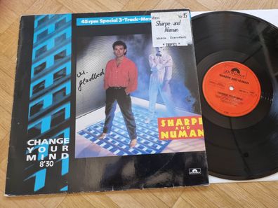 Sharpe And Numan - Change Your Mind 12'' Vinyl Maxi Germany