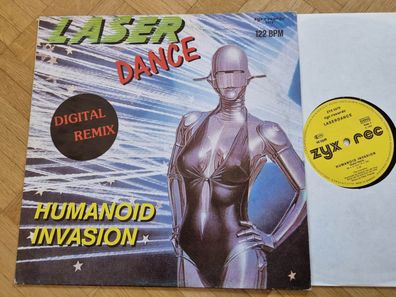 Laserdance - Humanoid Invasion (Digital Remix) 12'' Vinyl Maxi Germany