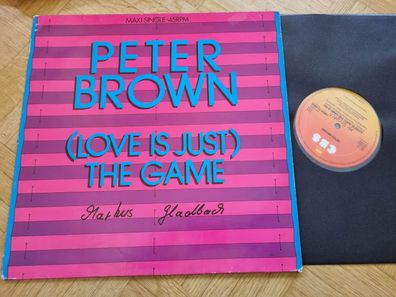 Peter Brown - (Love Is Just) The Game 12'' Vinyl Maxi Europe
