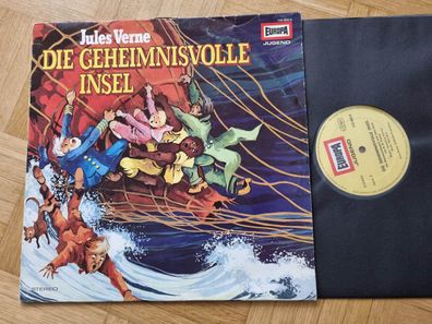 Jules Verne - Die geheimnisvolle Insel EUROPA Vinyl LP Germany