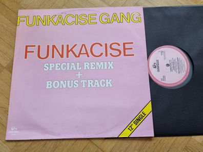 Funkacise Gang - Funkacise 12'' Vinyl Maxi Netherlands
