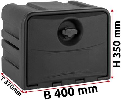 LKW Staukasten Staubox Kunststoff 400x350x370 mm Copar Magic Box Unterflurbox 170340