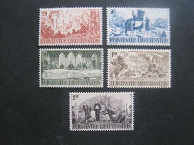 Liechtenstein MiNr. 202-206 postfrisch * * (AB 729)