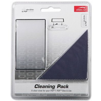 2in1 Display + Cleaning Pack für Sony PSP
