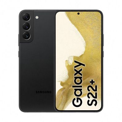 Samsung Galaxy S22+ 5G, 128 GB, Phantom Black, NEU, OVP