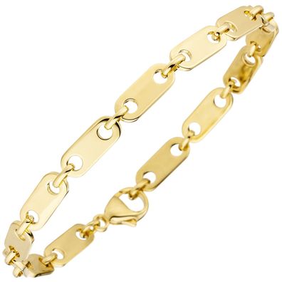 Armband 585 Gold Gelbgold 21 cm Goldarmband