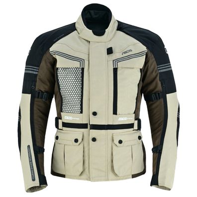 Herren Textiljacke Motorradjacke Motorradjacke mit Protektoren Bikerjacke