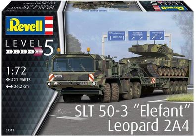 Revell 03311 - SLT 50-3 Elefant + Leopard 2A4. 1:72