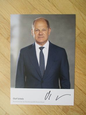 Bundesminister Bürgermeister Bundeskanzler SPD Olaf Scholz - Autopen-Autogramm!!