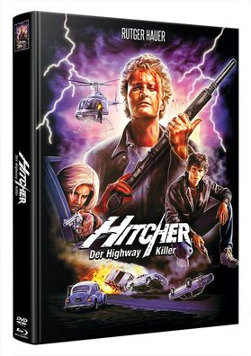 Hitcher - Der Highway Killer (LE] Mediabook (wattiert) (Blu-Ray] Neuware