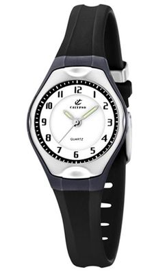 Calypso Kinderuhr Mädchenuhr Jungenuhr Armbanduhr Analog Uhr schwarz K5163/ J
