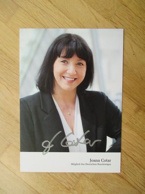 MdB AfD Politikerin Joana Cotar - handsigniertes Autogramm!!