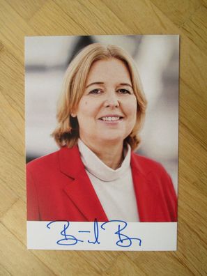 MdB SPD Präsidentin des Deutschen Bundestages Bärbel Bas - Autogramm!!!