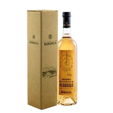 Bordiga Grappa Invecchiata di Nebbiolo / 40% Vol. 0,7l / Fassreife