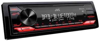 JVC KD-X282DBT MP3-Autoradio mit DAB Bluetooth USB AUX-IN