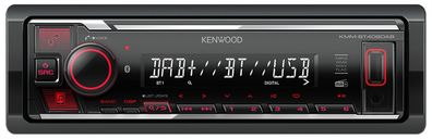 Kenwood KMM-BT408DAB MP3-Autoradio DAB Bluetooth USB iPod AUX-IN