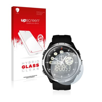 upscreen Hybrid Glass Clear Premium Panzerglasfolie für Zeblaze Vibe 4 Hybrid