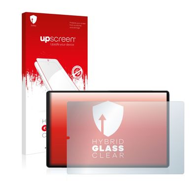 upscreen Hybrid Glass Clear Premium Panzerglasfolie für Lenovo Tab M10 FHD Plus