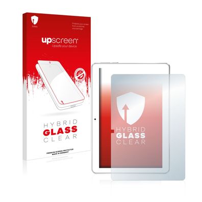 upscreen Hybrid Glass Clear Premium Panzerglasfolie für Toscido X108 10