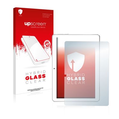 upscreen Hybrid Glass Clear Premium Panzerglasfolie für Toscido X104 10