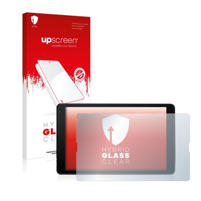 upscreen Hybrid Glass Clear Premium Panzerglasfolie für Medion Lifetab E10420